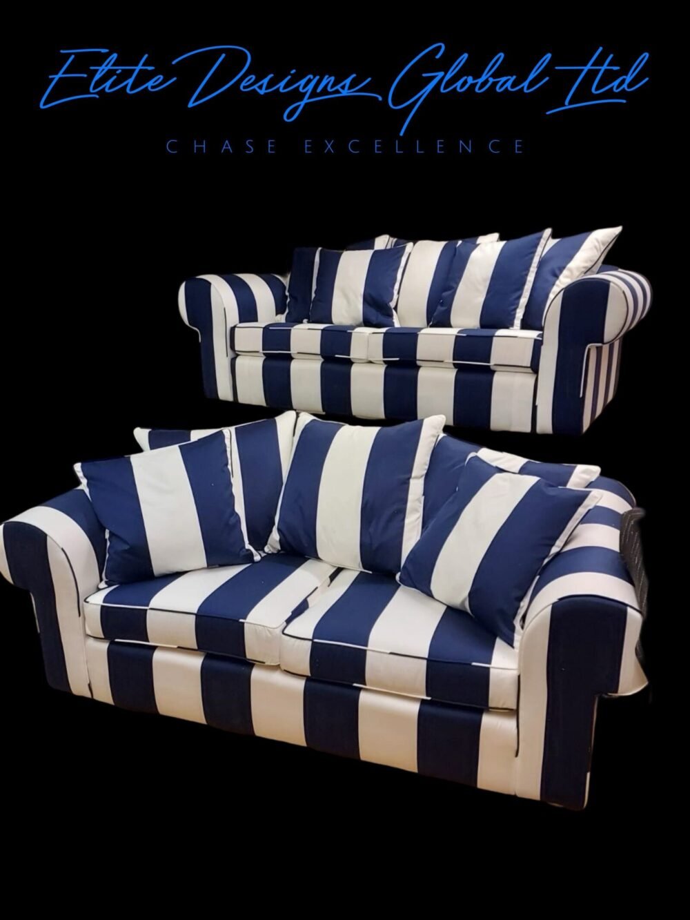 Elite Exclusive Bespoke Designer Ralph Lauren Sofa Collection.